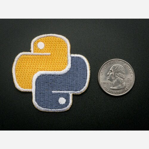 Python - Skill badge, iron-on patch
