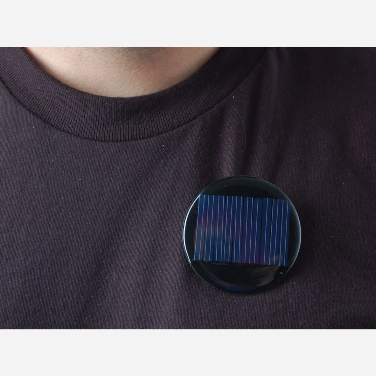 Photo of Round Solar Panel Skill Badge - 5V / 40mA