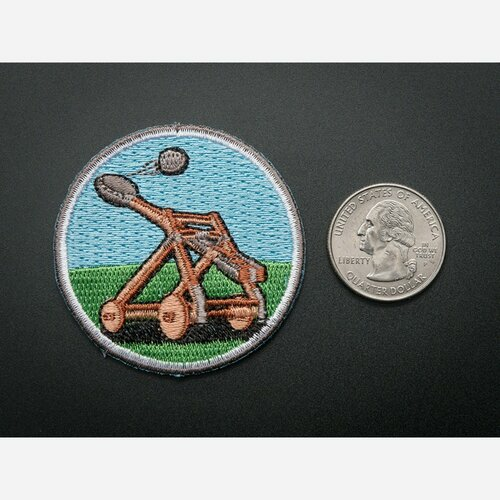 Catapult - Skill badge, iron-on patch