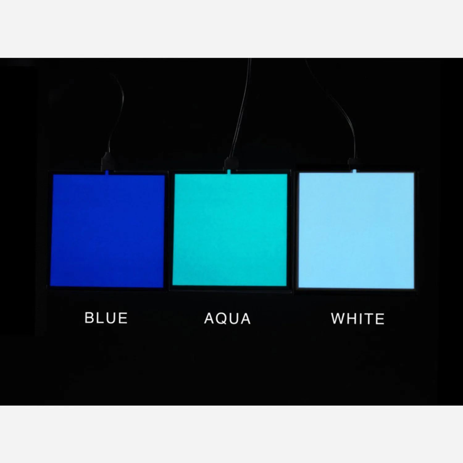 Photo of Electroluminescent (EL) Panel - 10cm x 10cm Blue