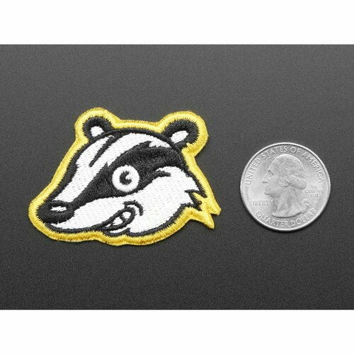 Privacy Badger - Skill badge, iron-on patch