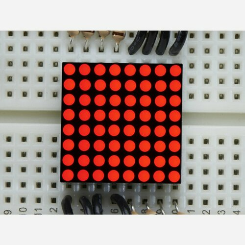 Miniature 8x8 Red LED Matrix