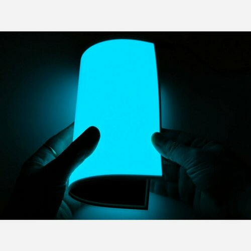 Electroluminescent (EL) Panel - 20cm x 15cm Aqua