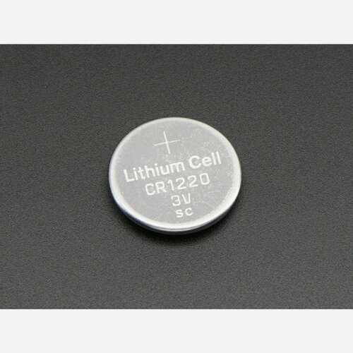 CR1220 12mm Diameter - 3V Lithium Coin Cell Battery [CR1220]