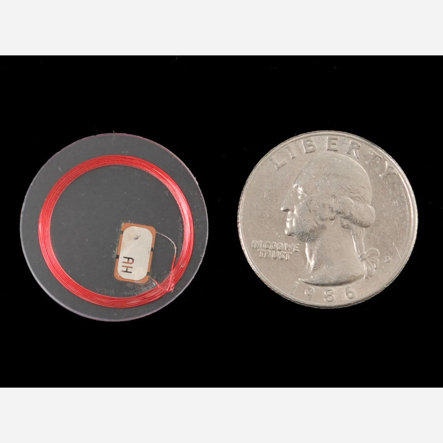 Photo of 13.56MHz RFID/NFC Clear Tag [1KB]