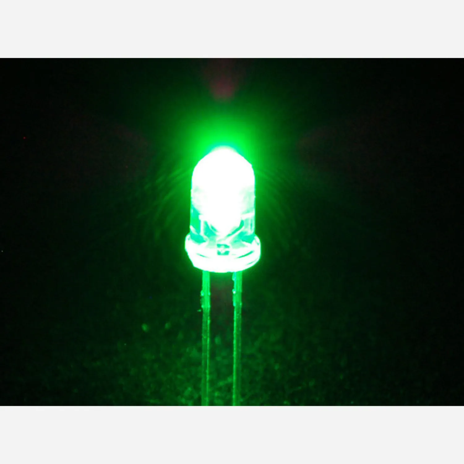 Photo of Super Bright Green 5mm LED (25 pack)