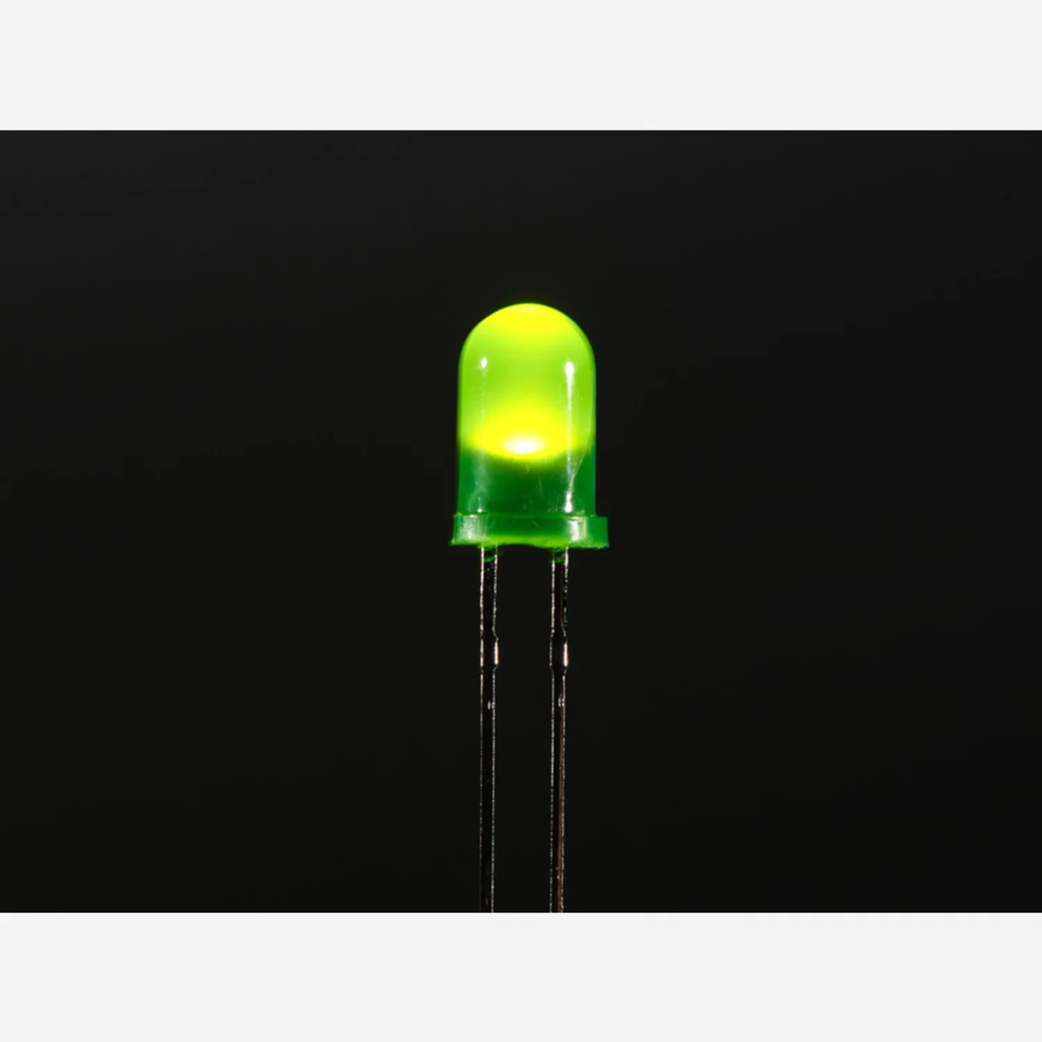 Photo of Diffused Green 5mm LED (25 pack)