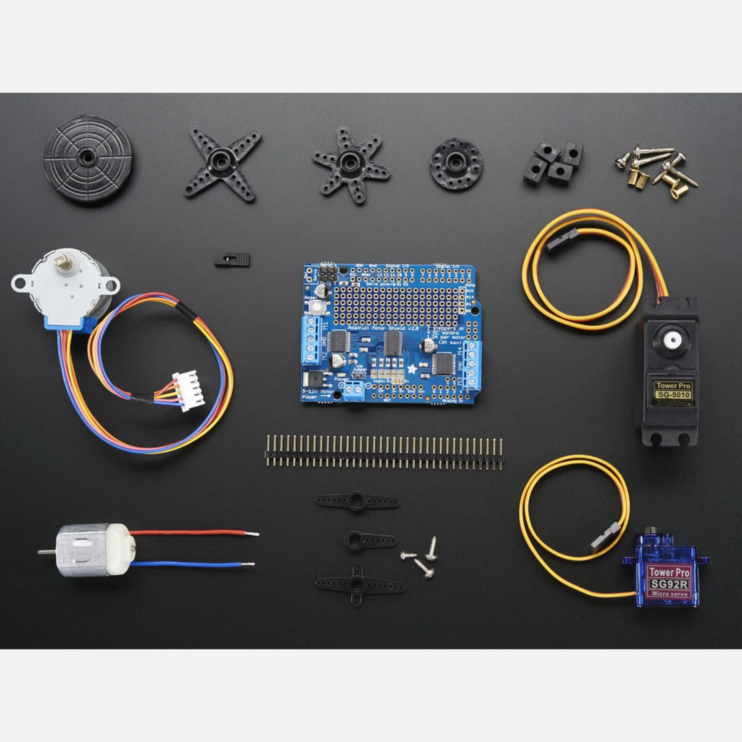 Photo of Motor party add-on pack for Arduino