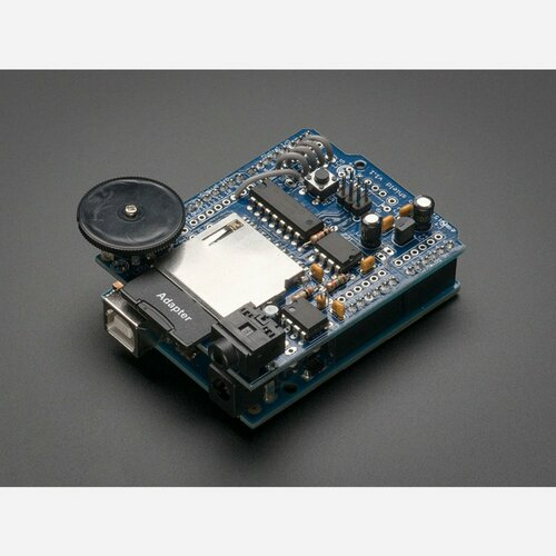 Adafruit Wave Shield for Arduino Kit [v1.1]