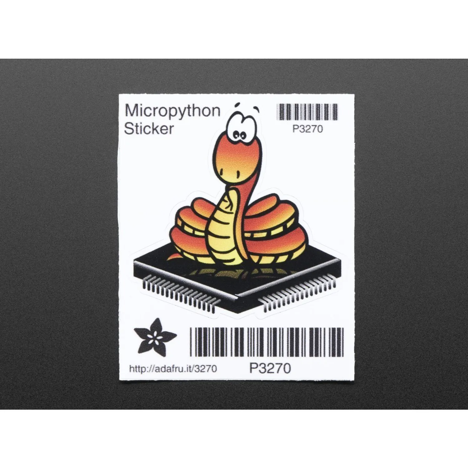 Photo of MicroPython Sticker
