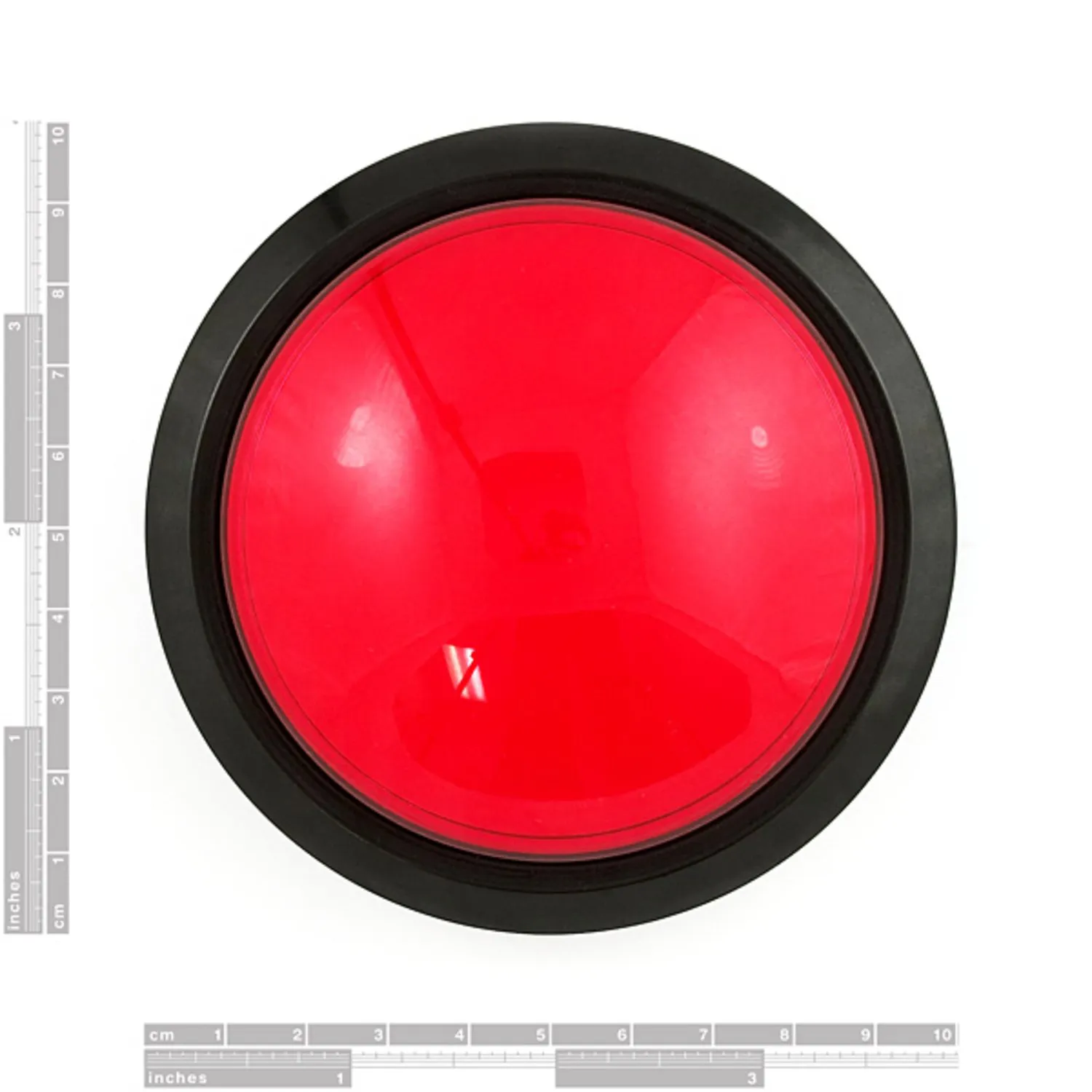 Photo of Big Dome Pushbutton - Red