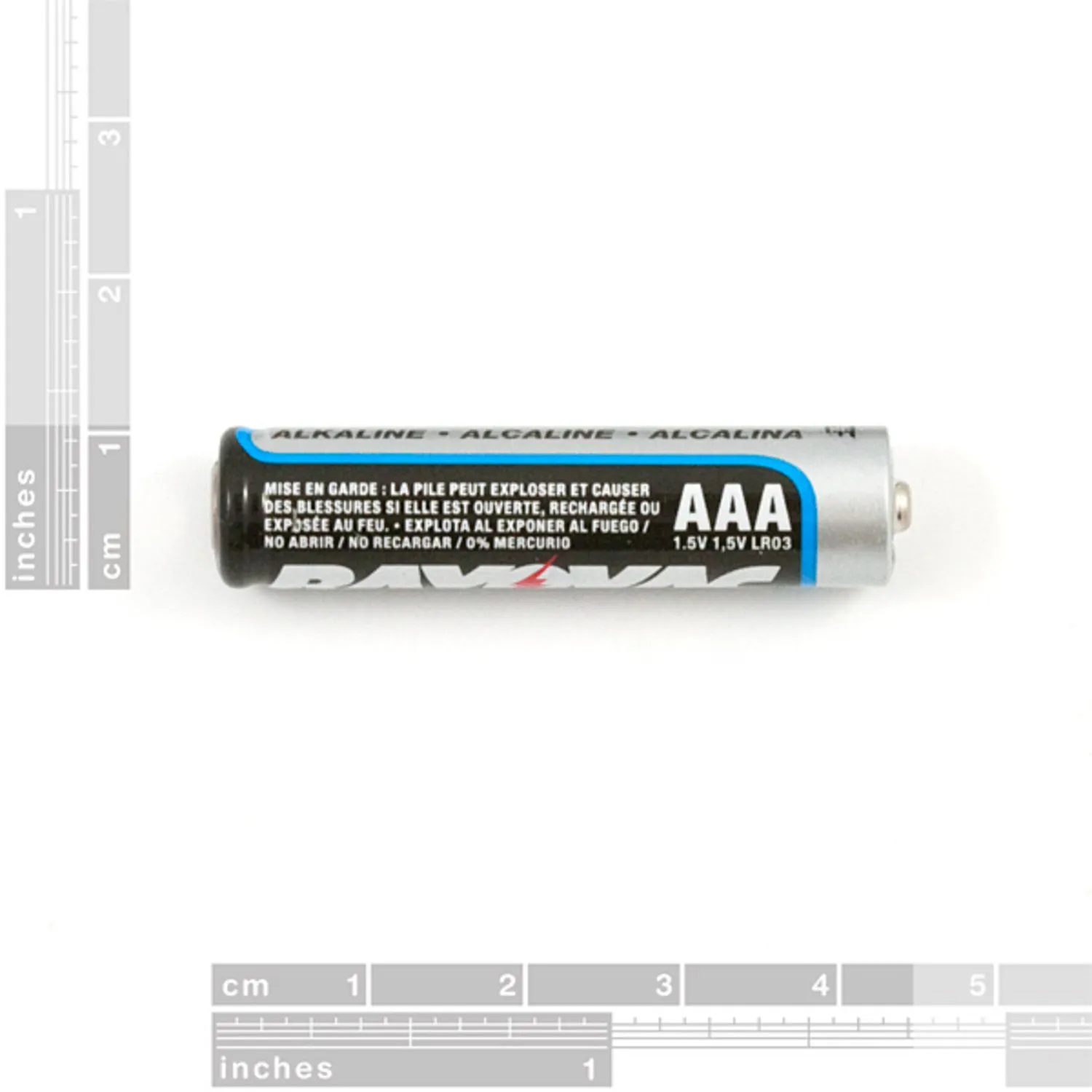 Photo of 750 mAh Alkaline Battery - AAA