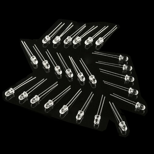LED - Super Bright Red (25 pack)