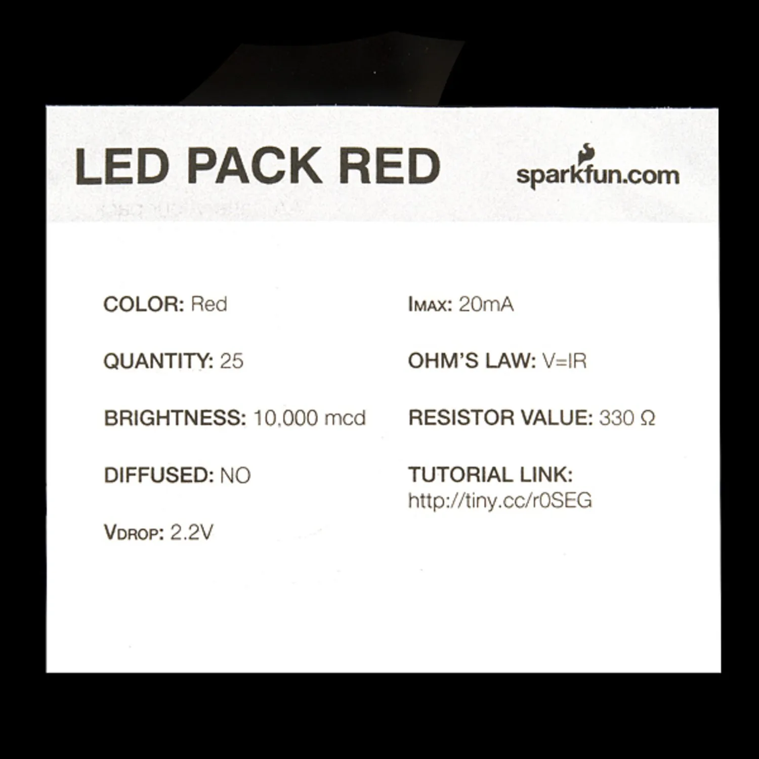 Photo of LED - Super Bright Red (25 pack)