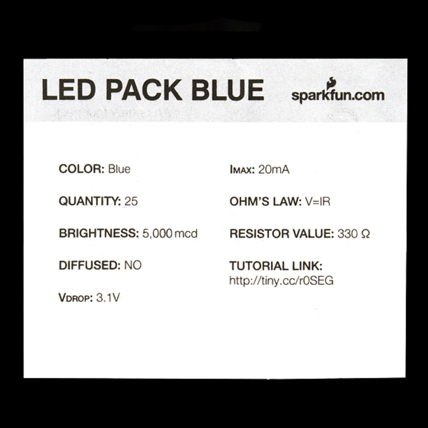 Photo of LED - Super Bright Blue (25 pack)