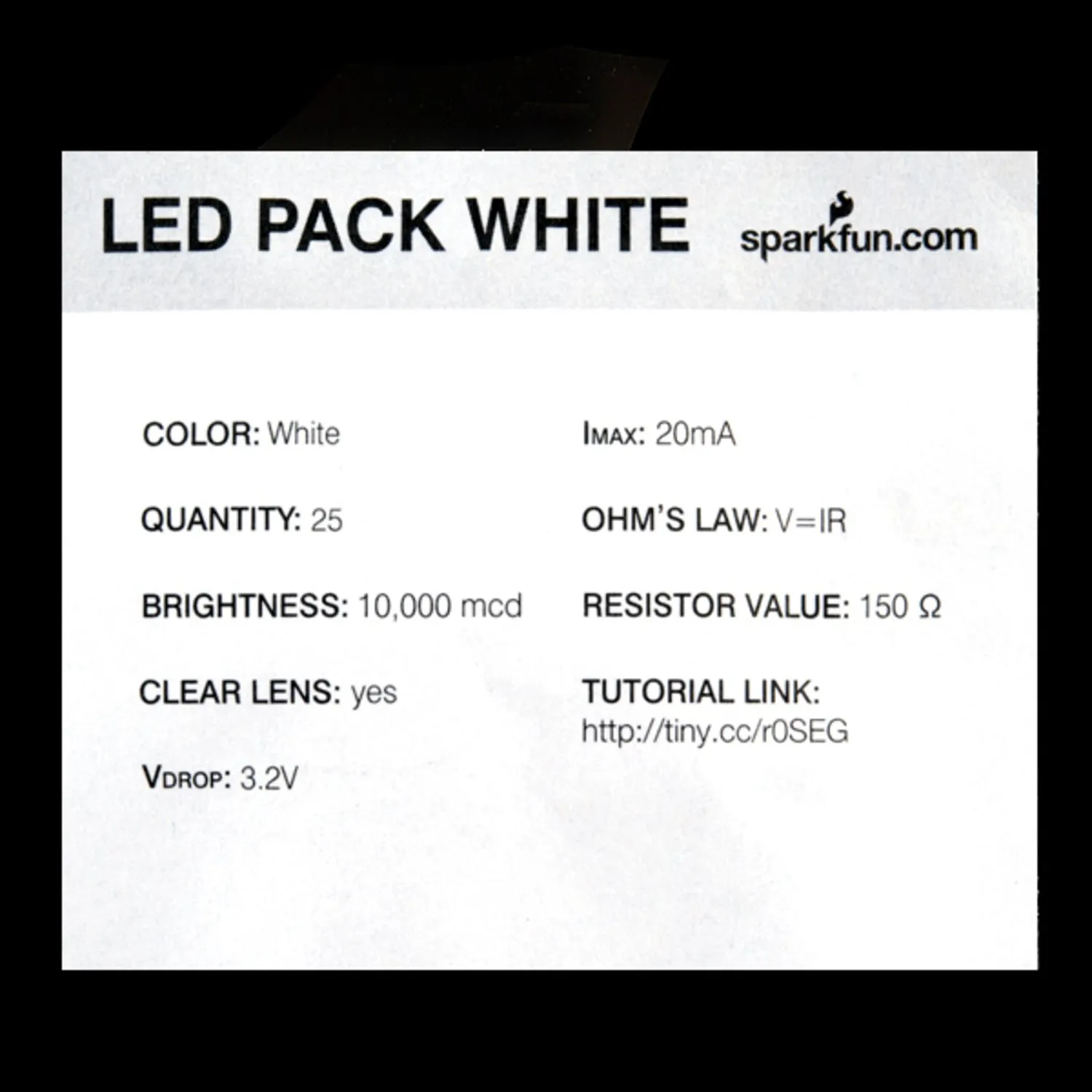 Photo of LED - Super Bright White (25 pack)
