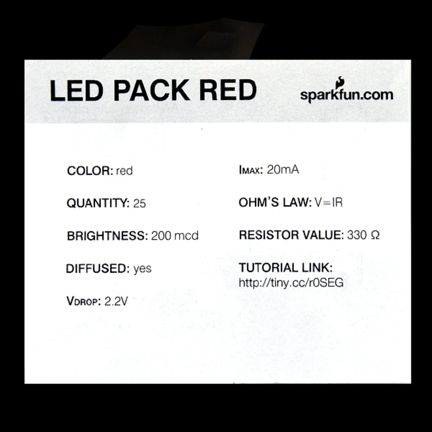 Photo of LED - Basic Red 5mm (25 pack)