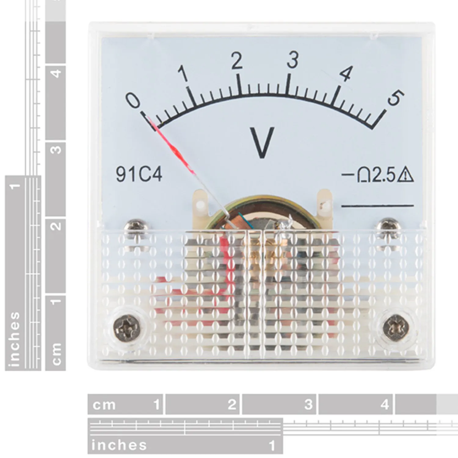 Photo of Analog Panel Meter - 0 to 5 VDC