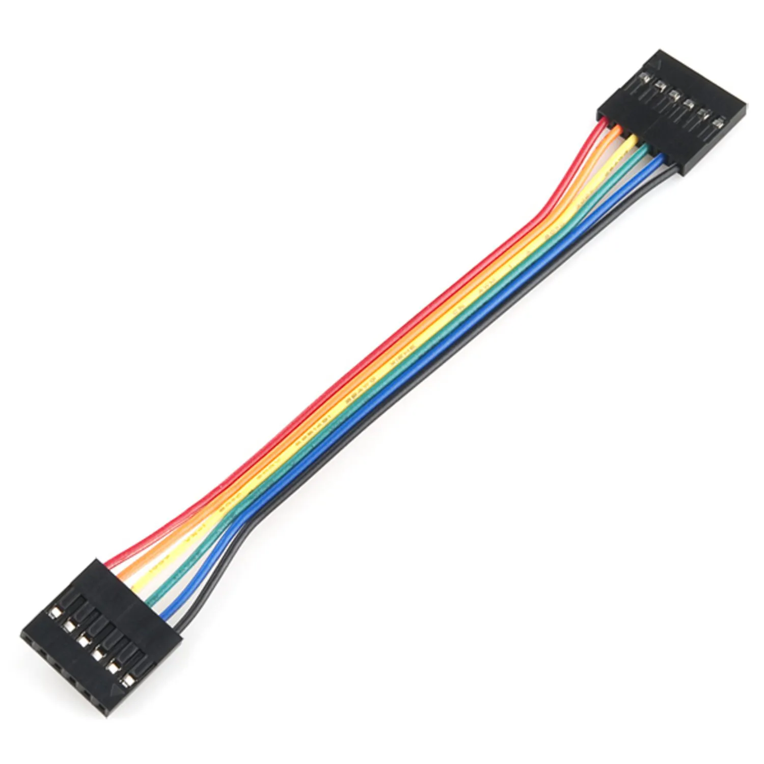 Jumper Wires Premium 6 M/F Pack of 10 - PRT-09140 - SparkFun