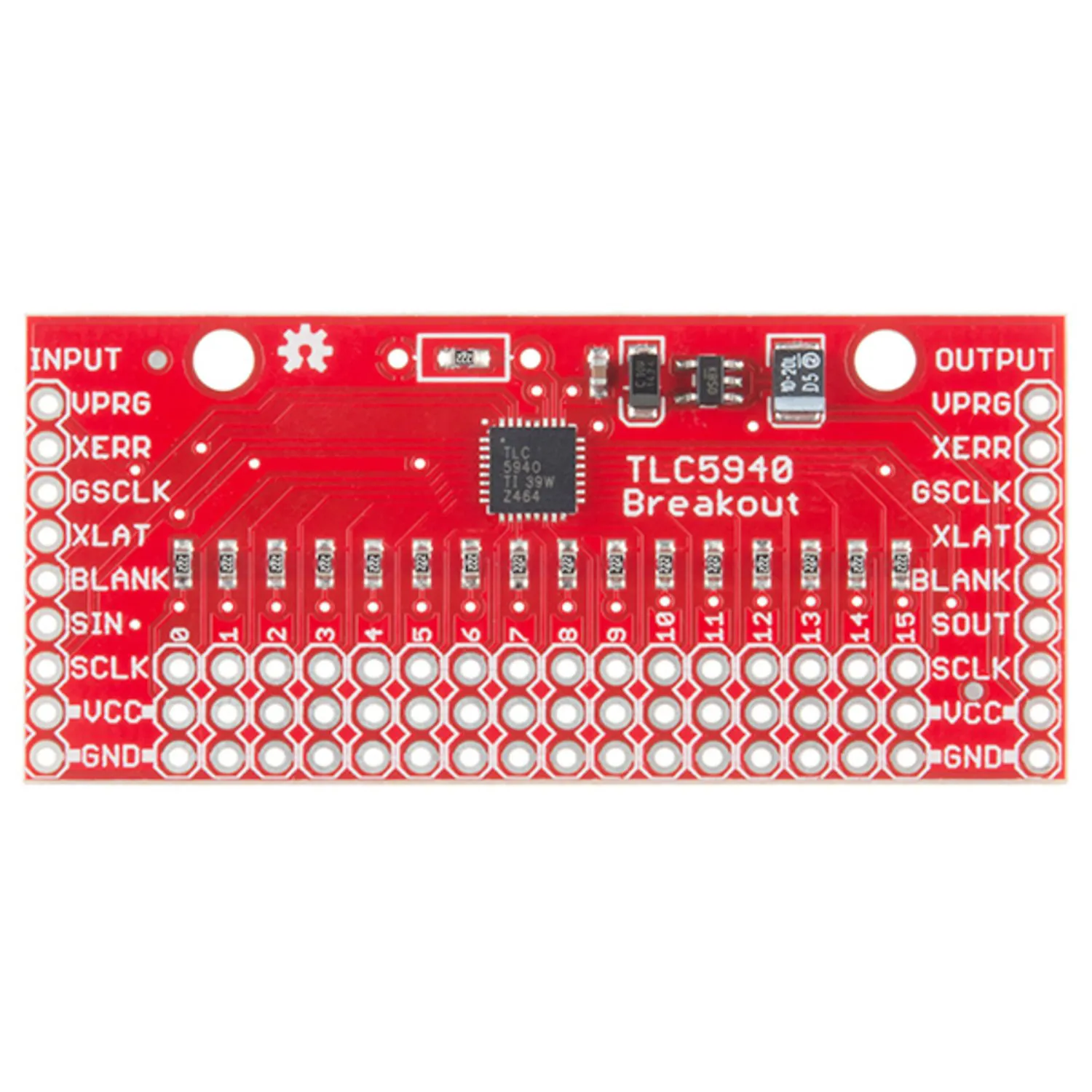 Photo of SparkFun LED Driver Breakout - TLC5940 (16 Channel)