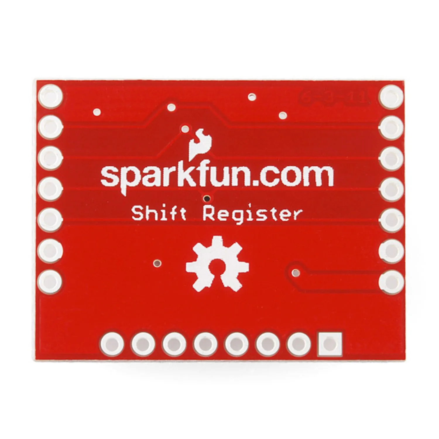 Photo of SparkFun Shift Register Breakout - 74HC595