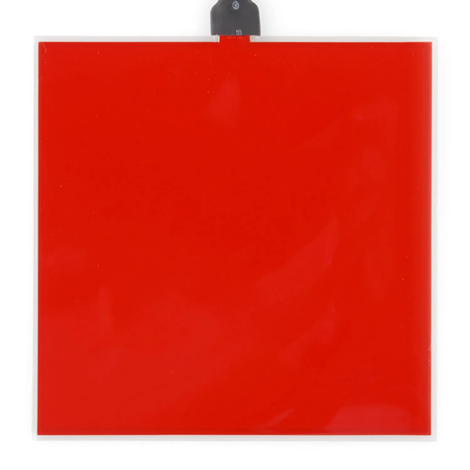 Photo of EL Panel - Red (10x10cm)
