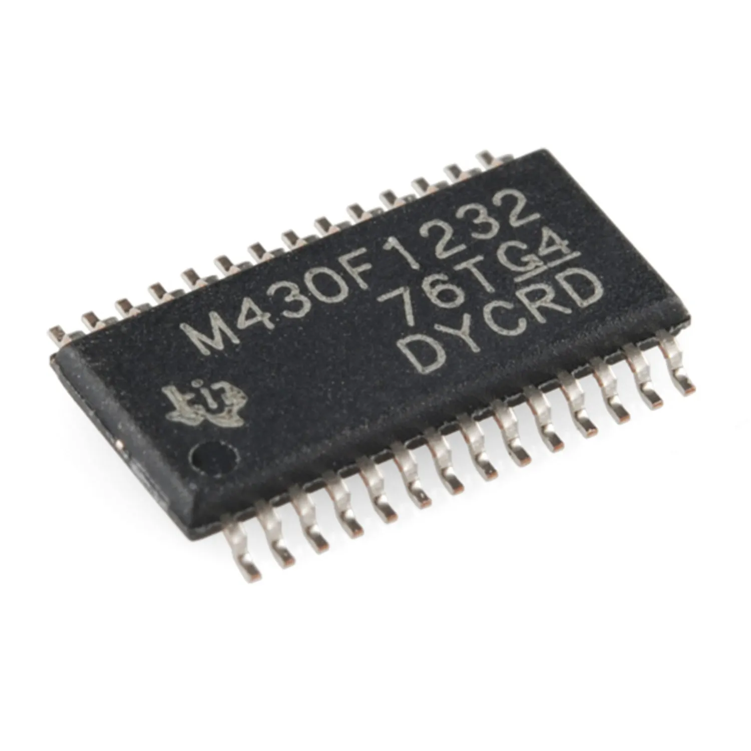 Photo of MSP430 SMD IC
