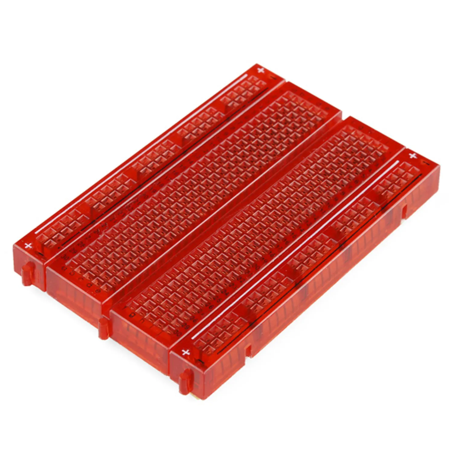 Photo of Breadboard - Translucent Self-Adhesive (Red)