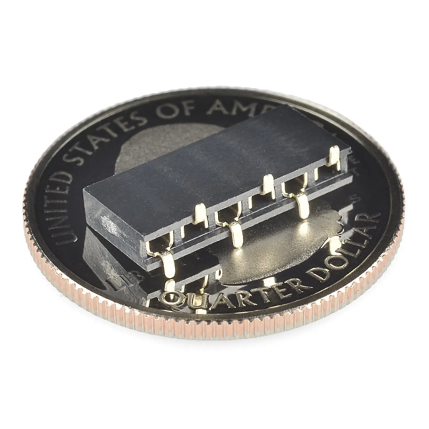 Photo of Header - 6-pin Female (SMD, 0.1)