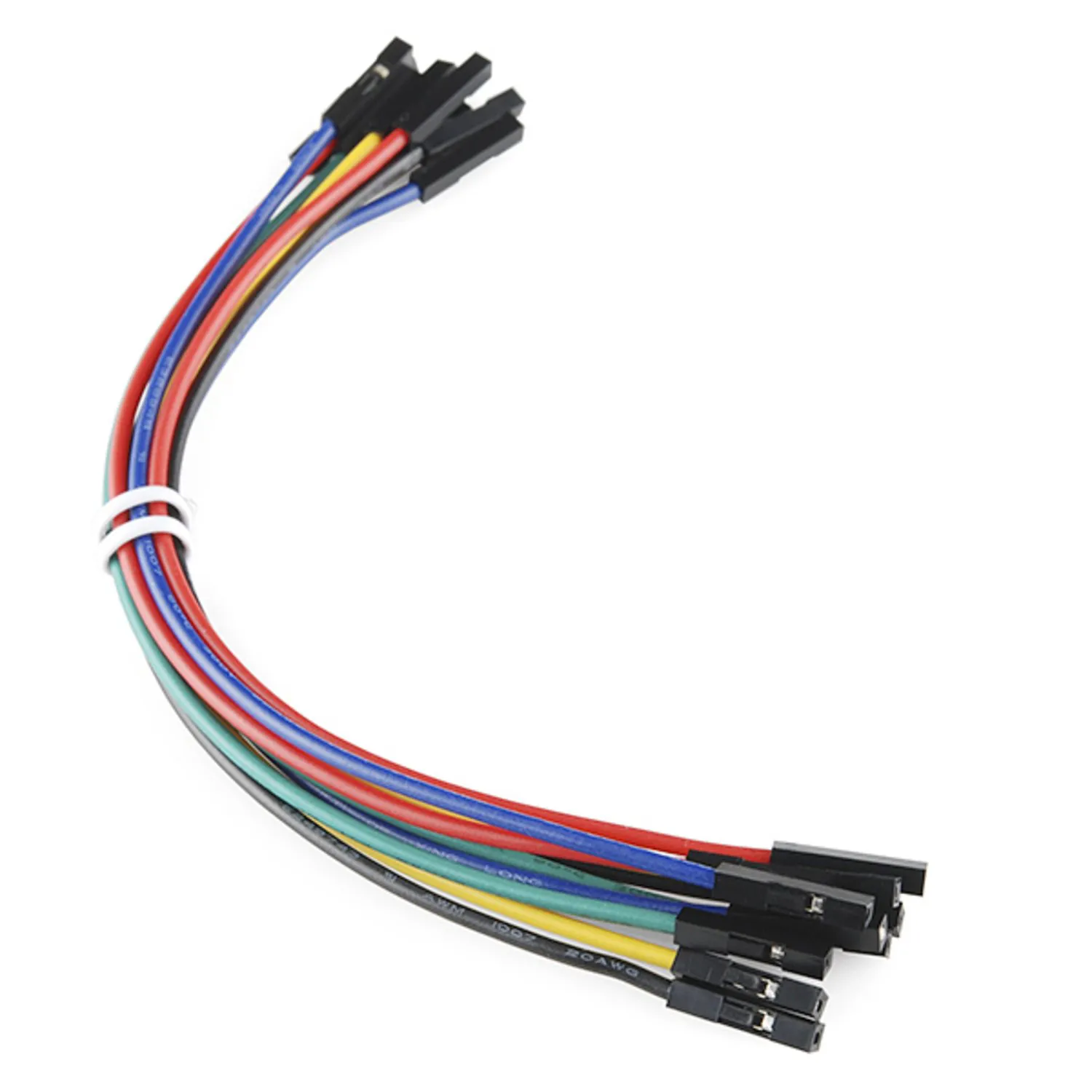 Photo of Jumper Wires Premium 6 F/F - 20 AWG (10 Pack)
