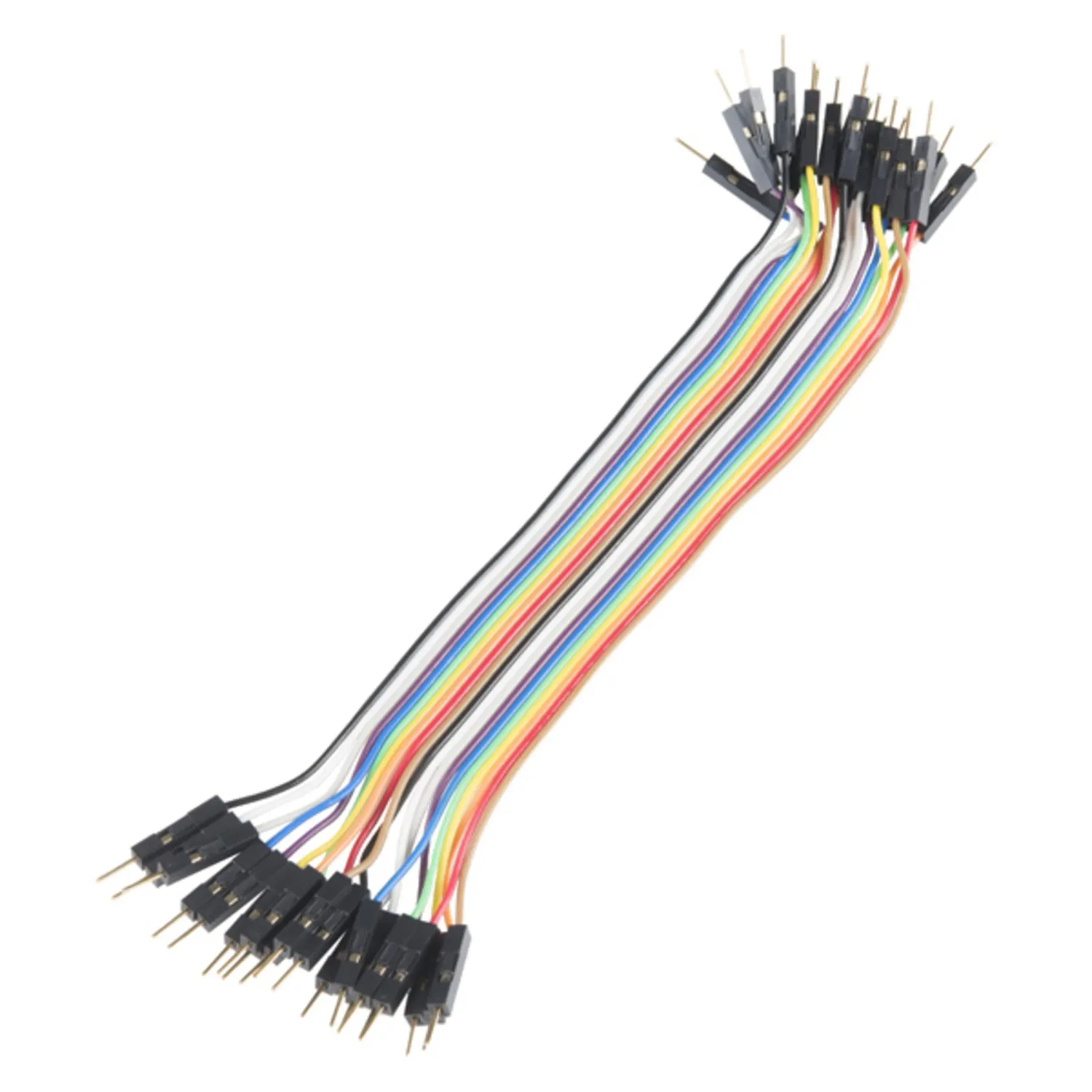 Photo of Jumper Wires - Connected 6 (M/M, 20 pack)