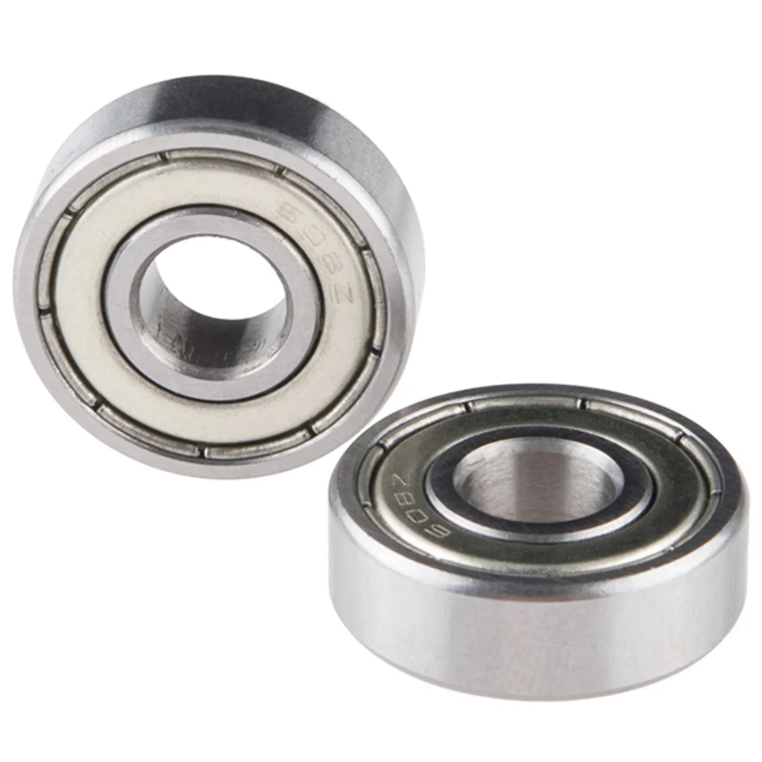 Photo of Ball Bearing - Non-Flanged (8mm Bore, 22mm OD, 2 Pack)