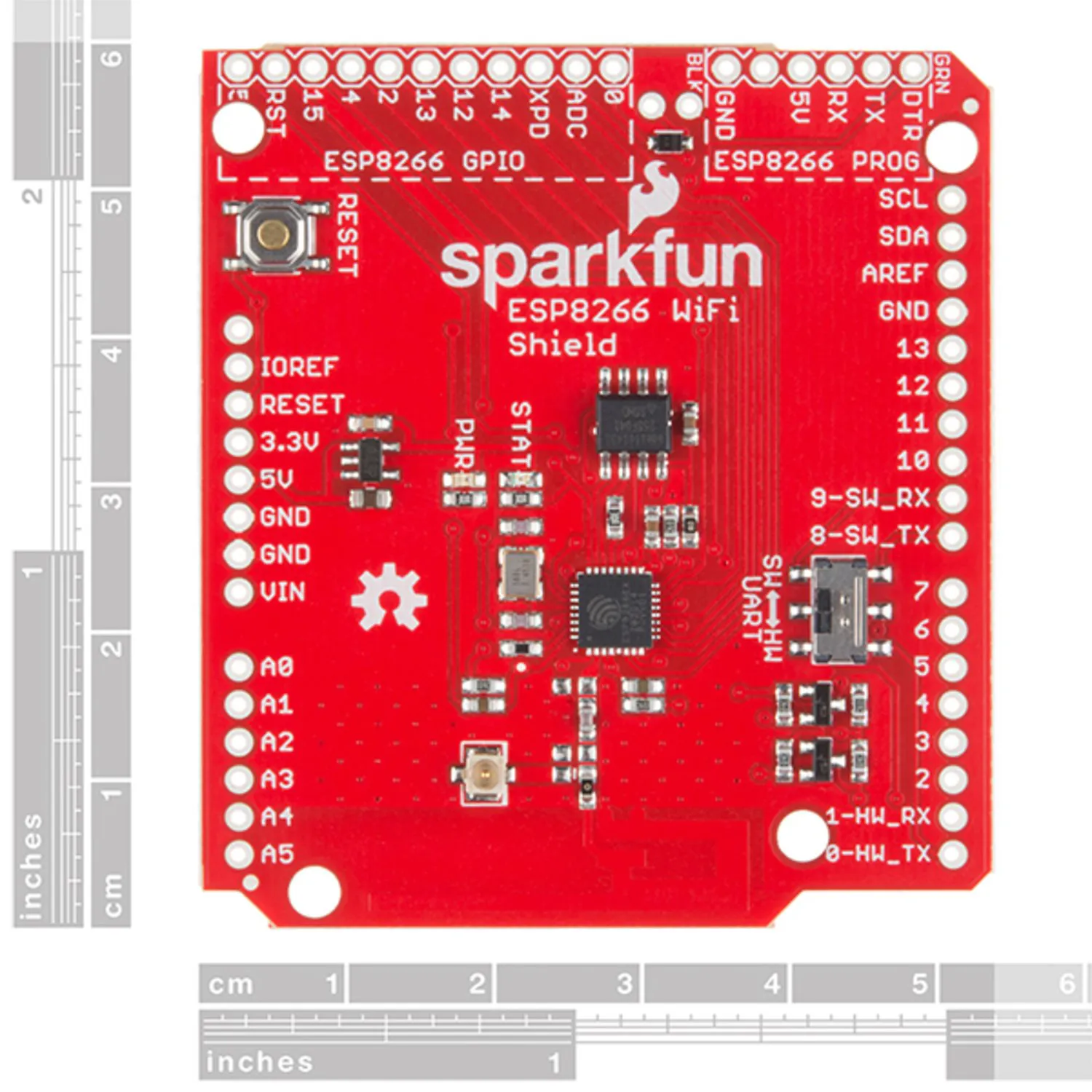 Photo of SparkFun WiFi Shield - ESP8266