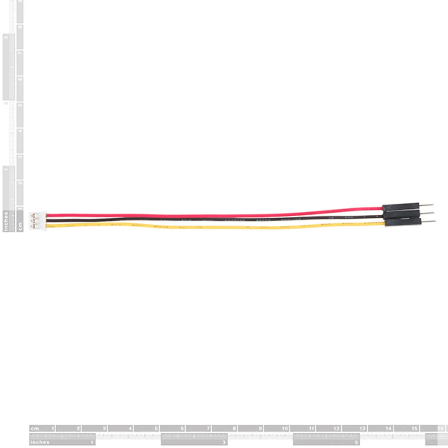 Photo of JST to Breadboard Jumper (3-pin)