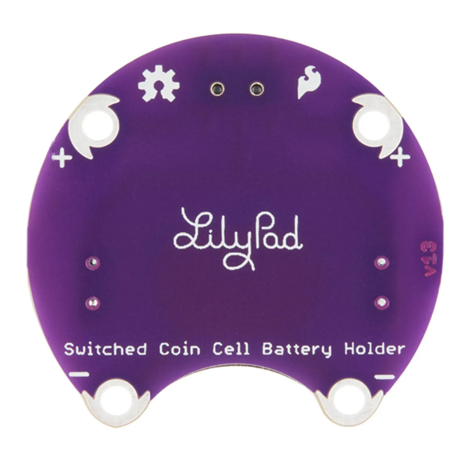 Photo of Coin Cell Battery Holder - Switched for Lilypad - 20mm 