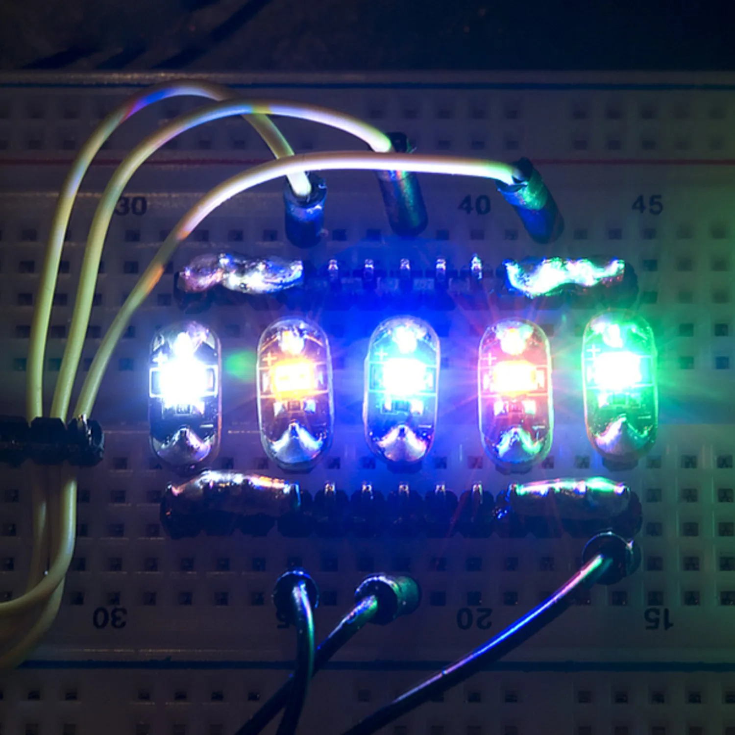 Photo of LilyPad LED (5pcs) - Yellow