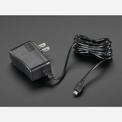 5V 2.4A Switching Power Supply with 20AWG MicroUSB Cable