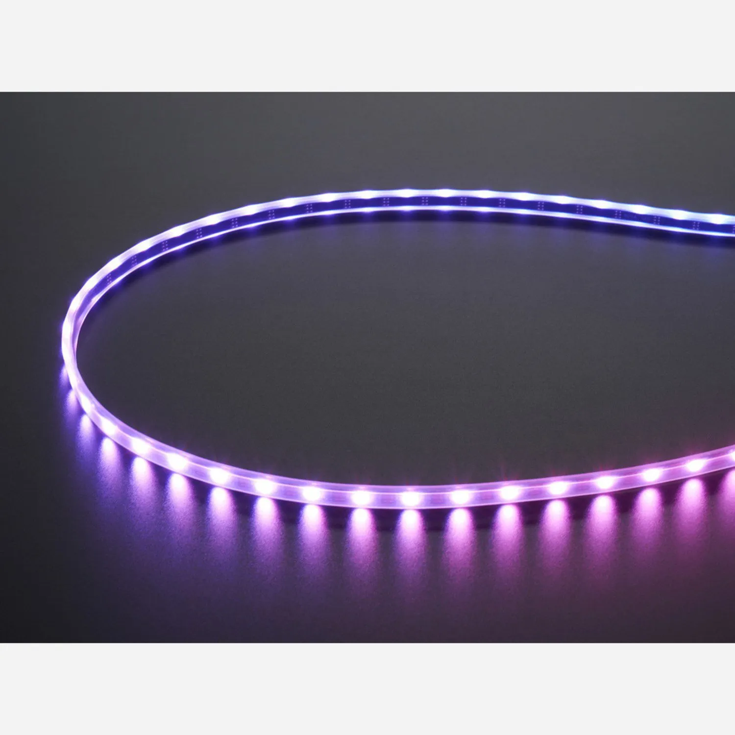 Photo of Adafruit Mini Skinny NeoPixel Digital RGB LED Strip - 60 LED/m [BLACK]