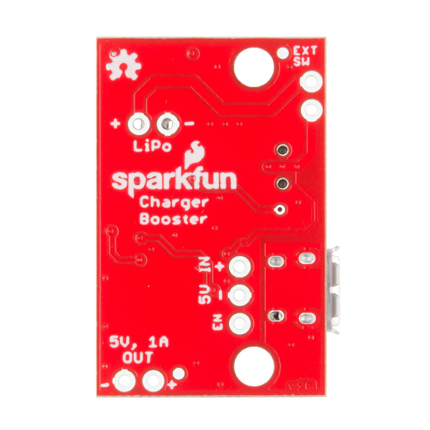 Photo of SparkFun LiPo Charger/Booster - 5V/1A