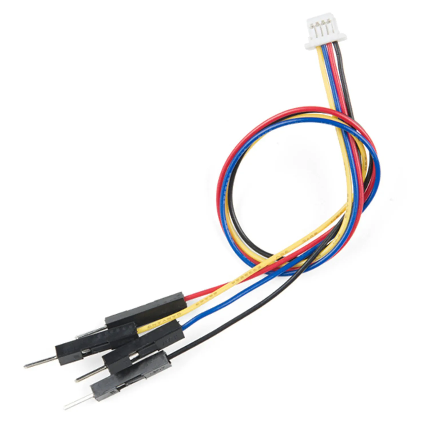 Photo of Qwiic Cable - Breadboard Jumper (4-pin)