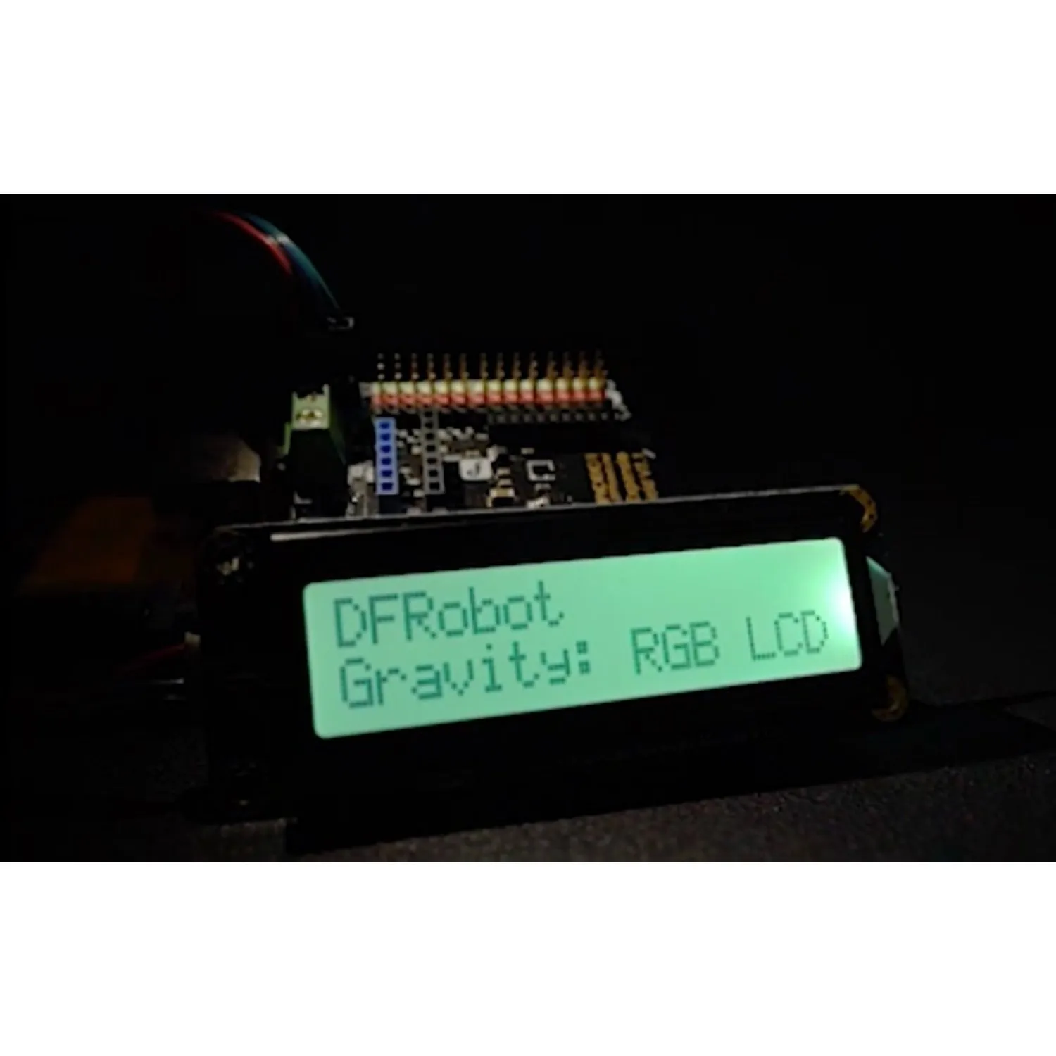 Photo of Gravity: I2C 16x2 Arduino LCD with RGB Backlight Display