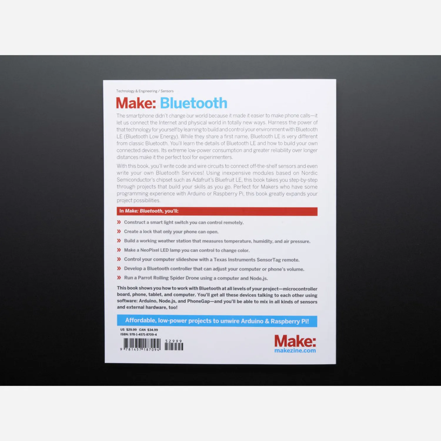 Photo of Make:Bluetooth Book Parts Pack - Book Not Included