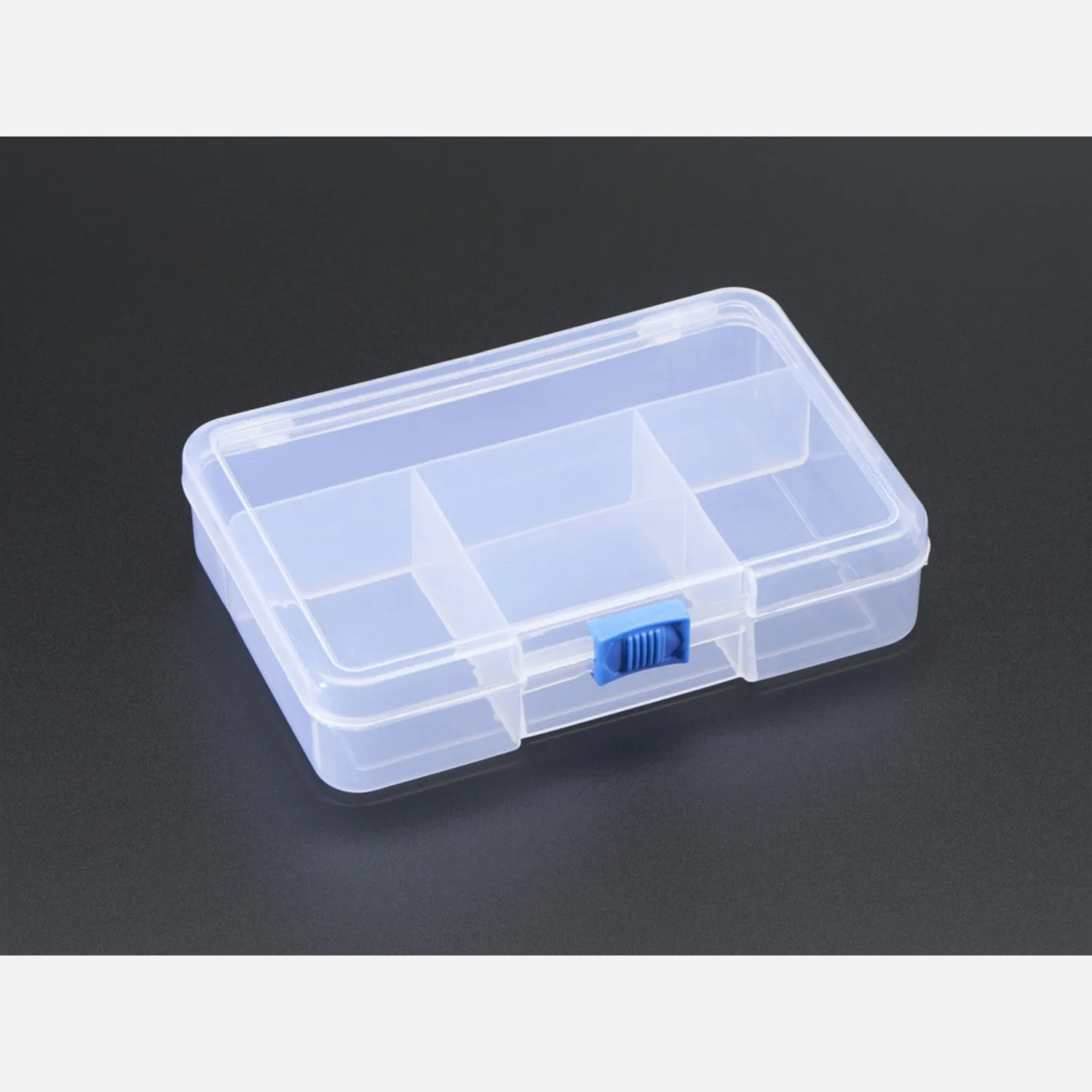 Photo of Latching 5-Compartment Storage Box