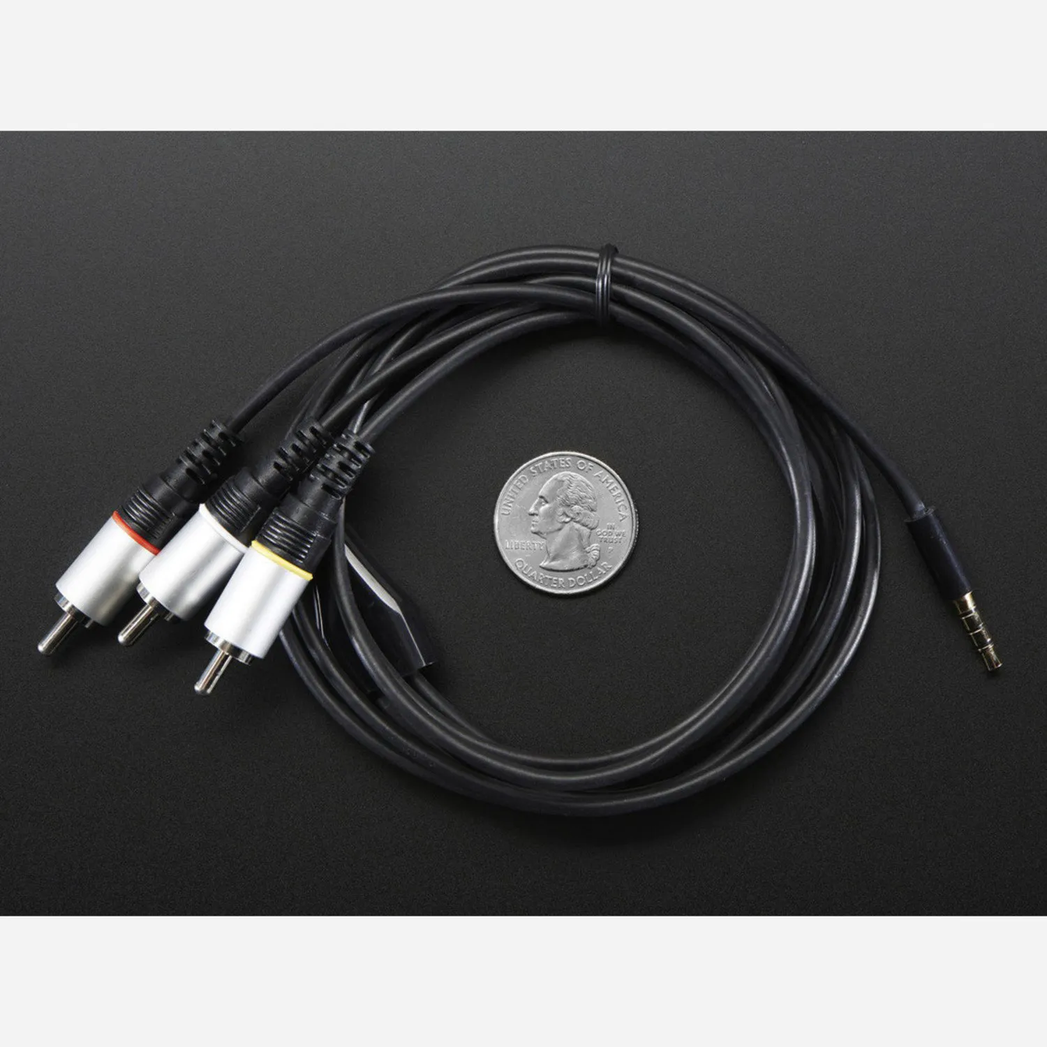 Photo of A/V and RCA (Composite Video, Audio) Cable for Raspberry Pi
