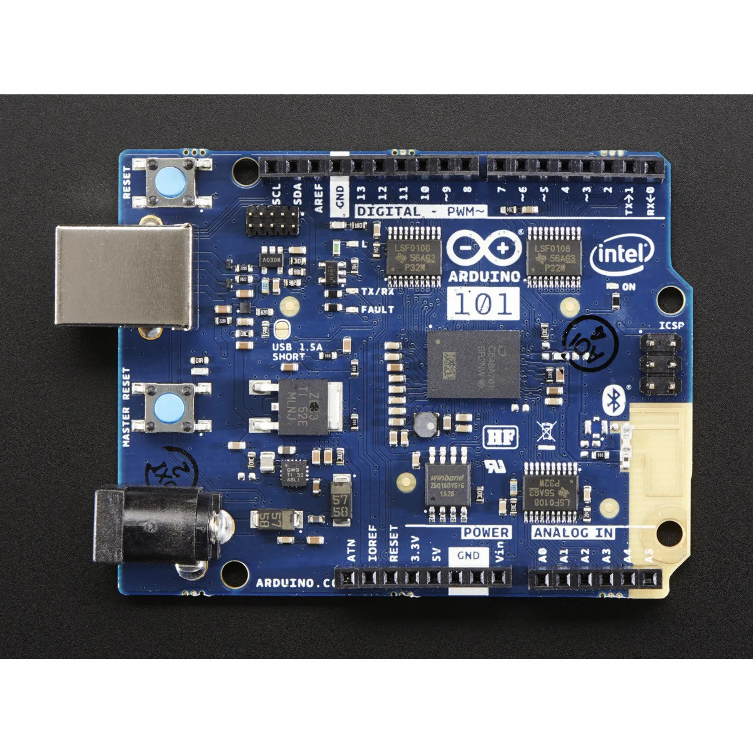 Photo of Arduino 101 with Intel Curie
