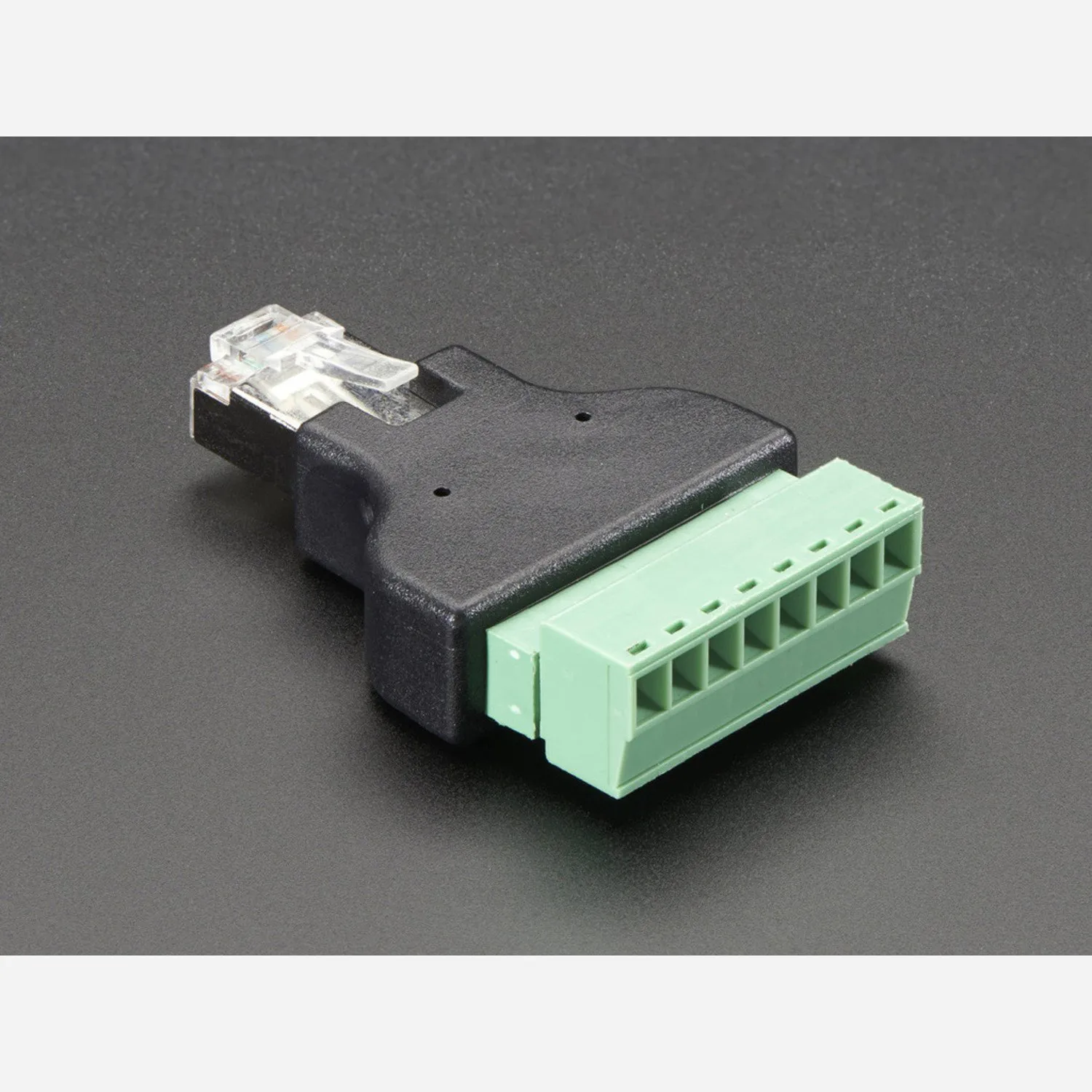 Photo of Ethernet RJ45 Male Plug Terminal Block