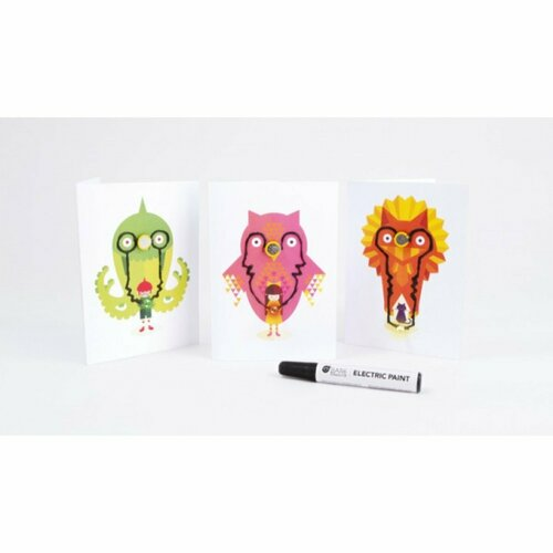 Flashing Card Set - Power Animals