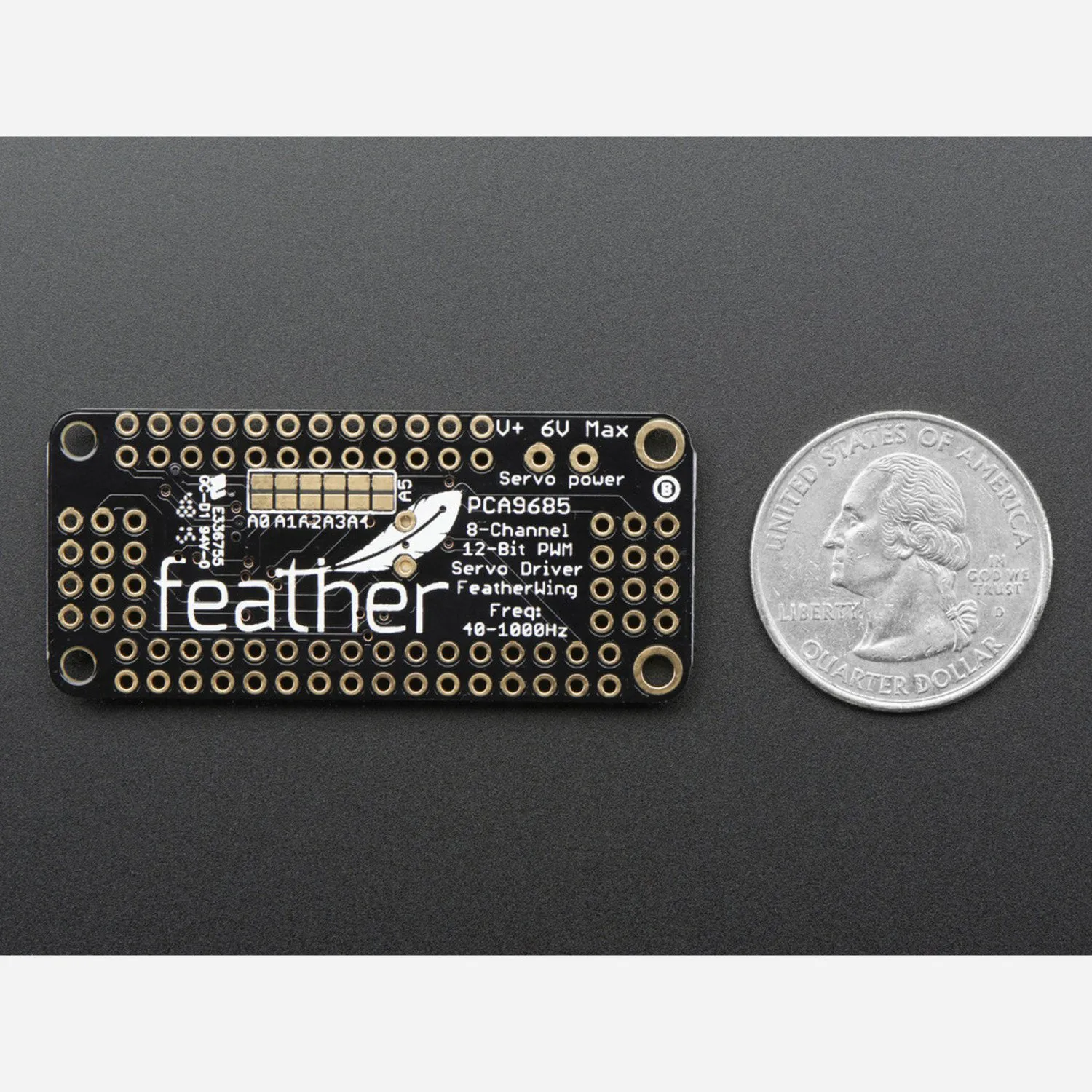 Photo of 8-Channel PWM or Servo FeatherWing Add-on For All Feather Boards