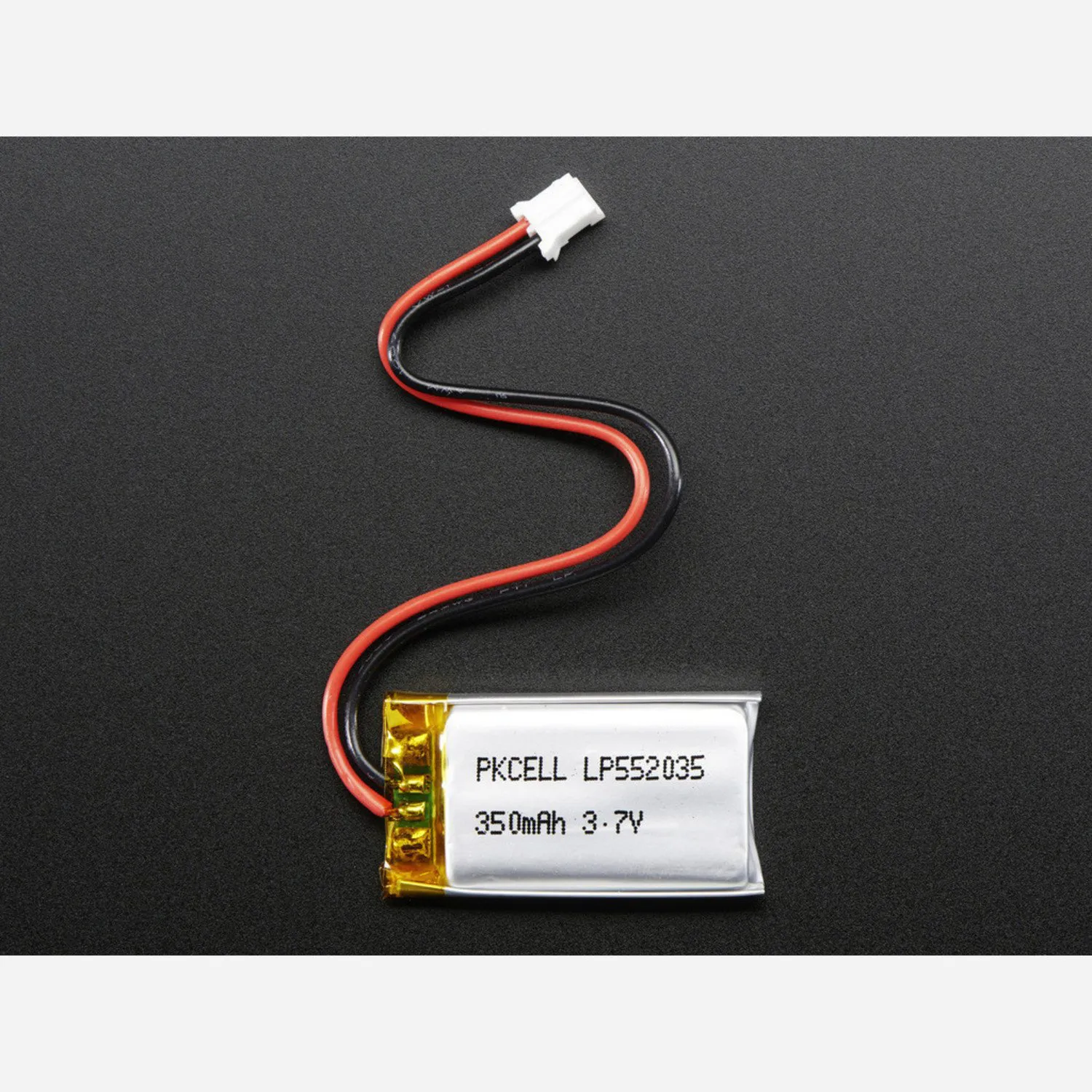 Photo of Lithium Ion Polymer Battery - 3.7v 350mAh