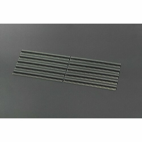 Arduino Male Pin Headers | 0.1 (2.54 mm) Straight Black